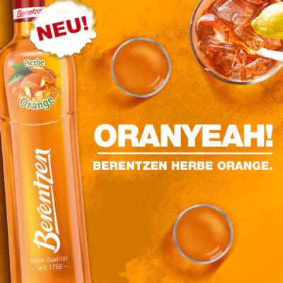 Launch der Berentzen Herbe Orange