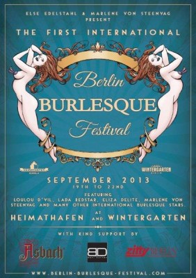 Traditionsmarke Asbach sponsert exklusiv das Berlin Burlesque Festival
