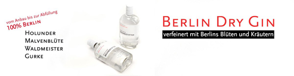 Spirituosen-Manufaktur Berliner Brandstifter plant einen Berlin Dry Gin mittels Crowdfunding
