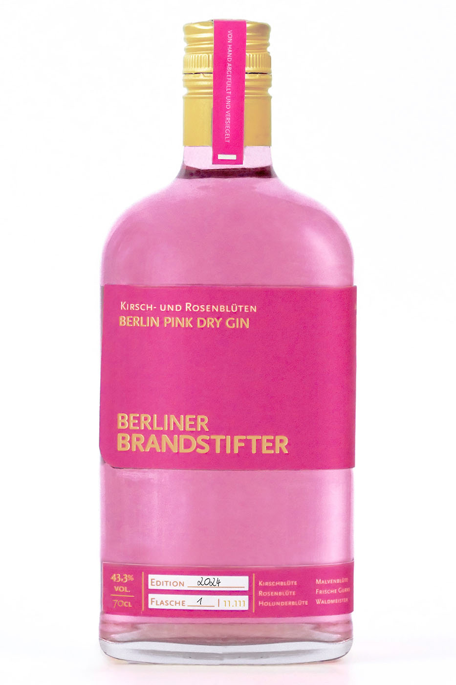 Sommer in Berlin“: Berliner Brandstifter erweitert Sortiment um Pink Gin