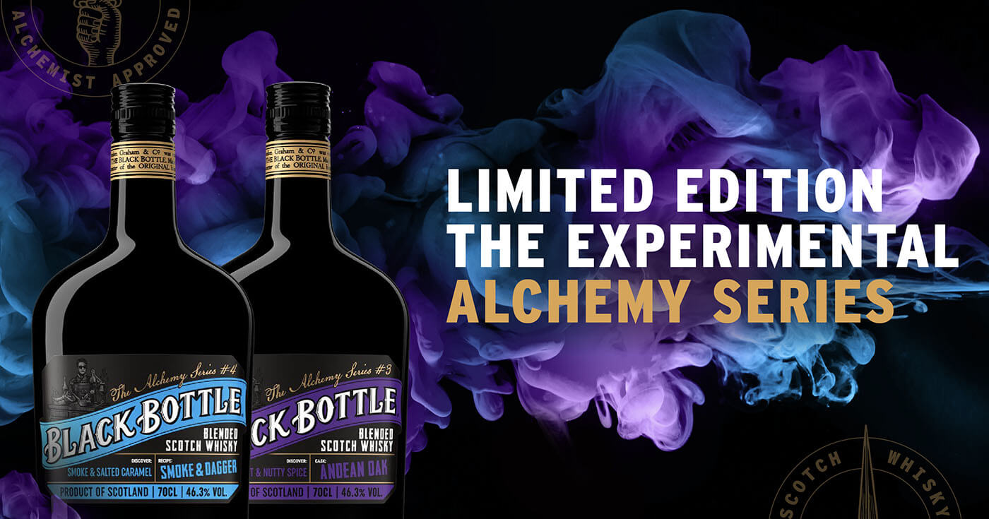 Neue Experimente: Black Bottle setzt Alchemy Series fort
