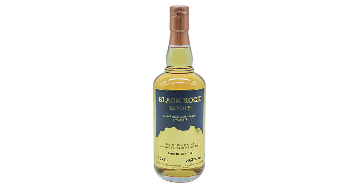 Black Rock Batch 9: Irish Whiskeys füllt Heavily Peated Single Malt ab