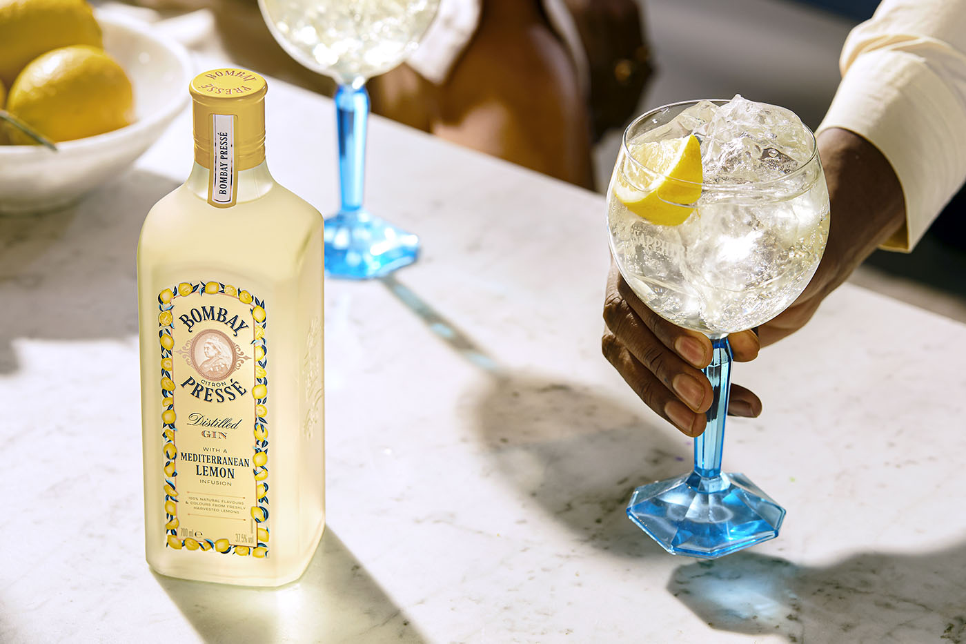 Sapphire Zitrus Gin: Citron Bombay – Bombay Neuer launcht Pressé