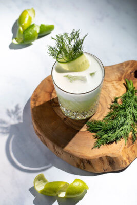 Bombay Sapphire Cucumber & Dill Sour