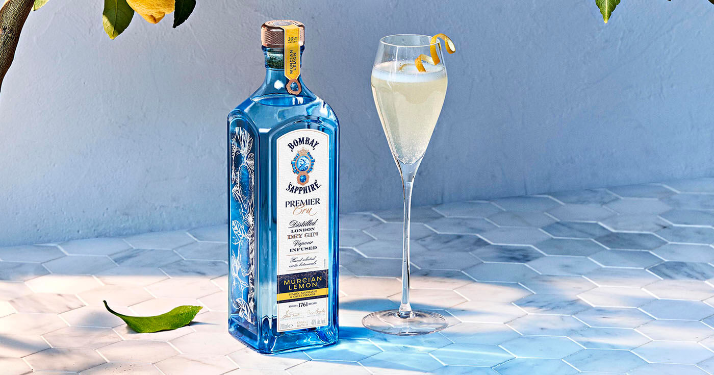 Super Premium: Bombay Sapphire führt Premier Cru Murcian Lemon ein