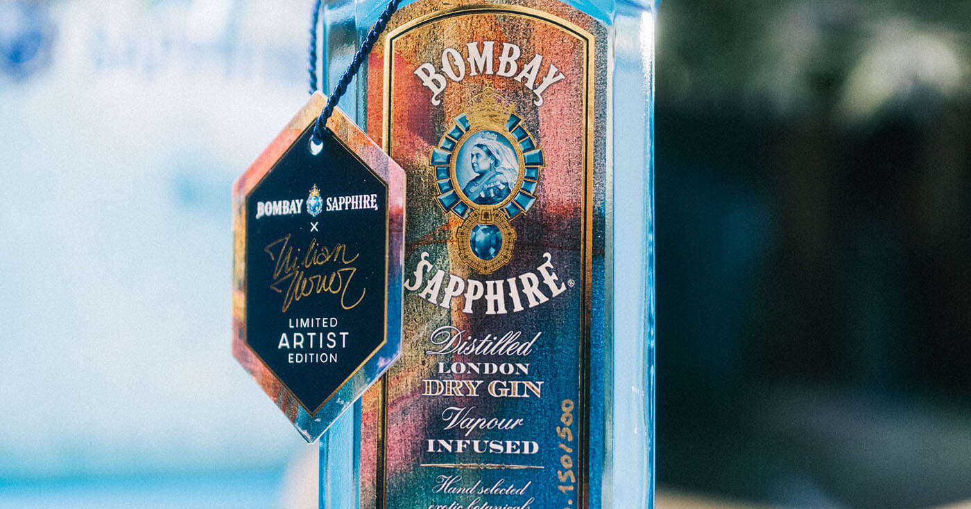 500 Exemplare: Bombay Sapphire x Kilian Kerner Limited Artist Edition ist enthüllt