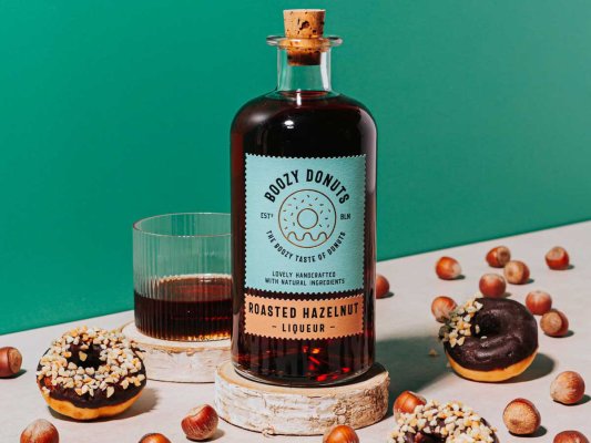Boozy Donuts Roasted Hazelnut Liqueur