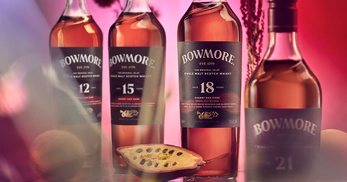Vierteilig: Bowmore Distillery führt Sherry Oak Collection ein