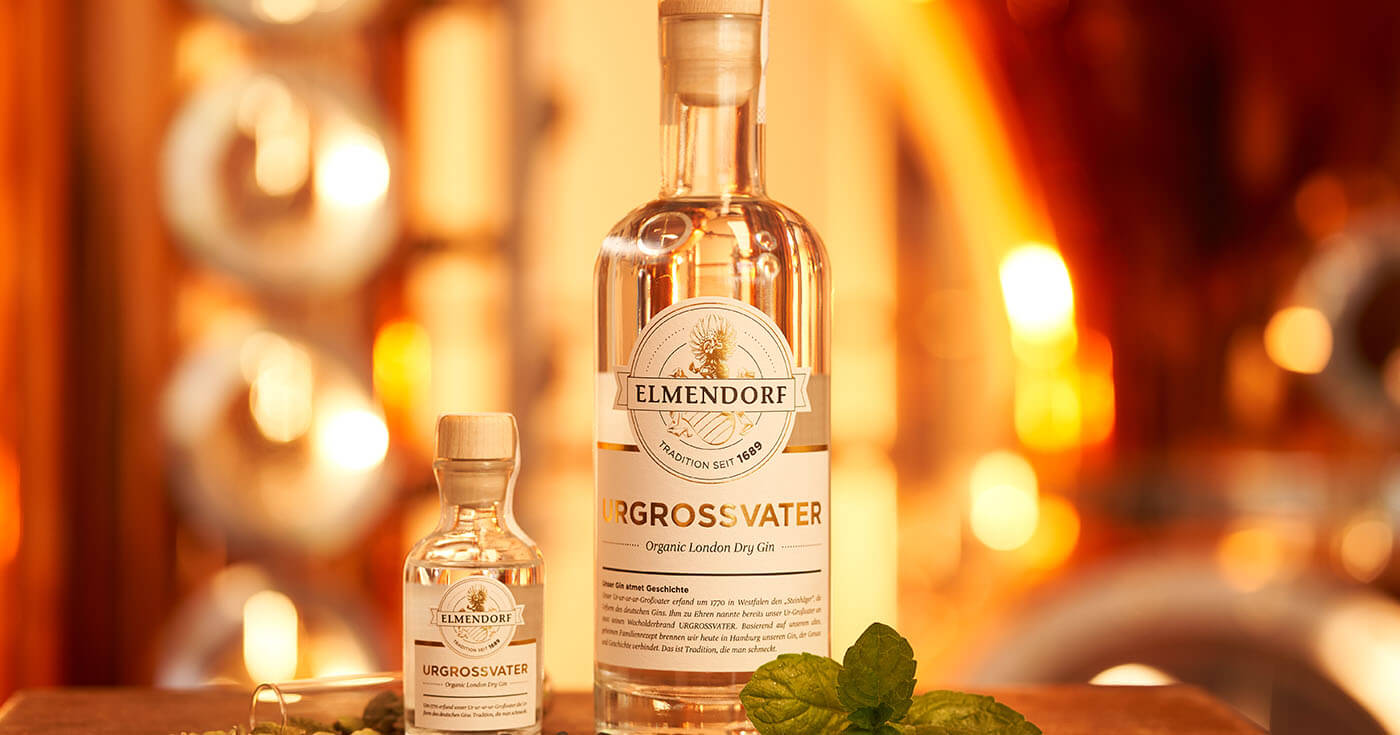 Bio-zertifiziert: Brennerei Elmendorf enthüllt Urgrossvater London Dry Gin