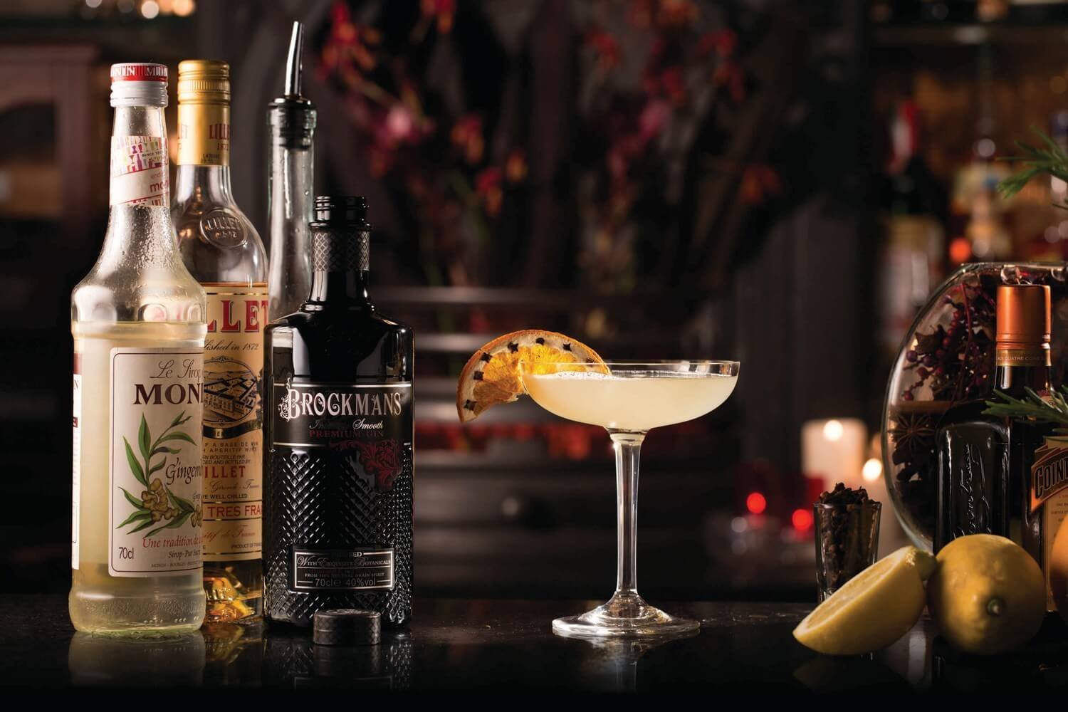 Cocktails: Zwei herbstliche Drinks von Brockmans Gin für 2019