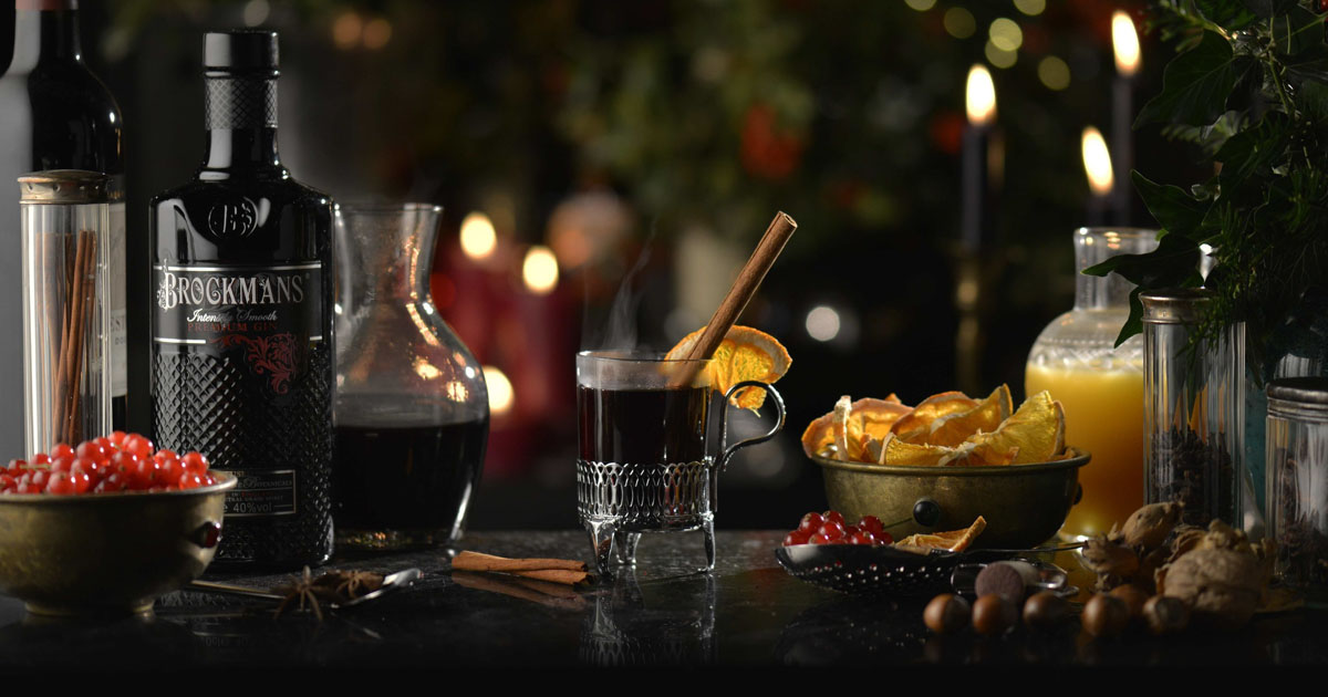 Cocktails: Brockmans Gin mit drei winterlichen Drinks