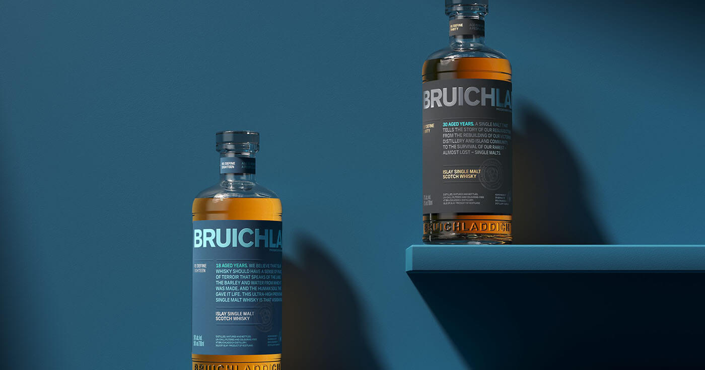 Luxury Re/Defined: Bruichladdich launcht 18- und 30-jährige Single Malts