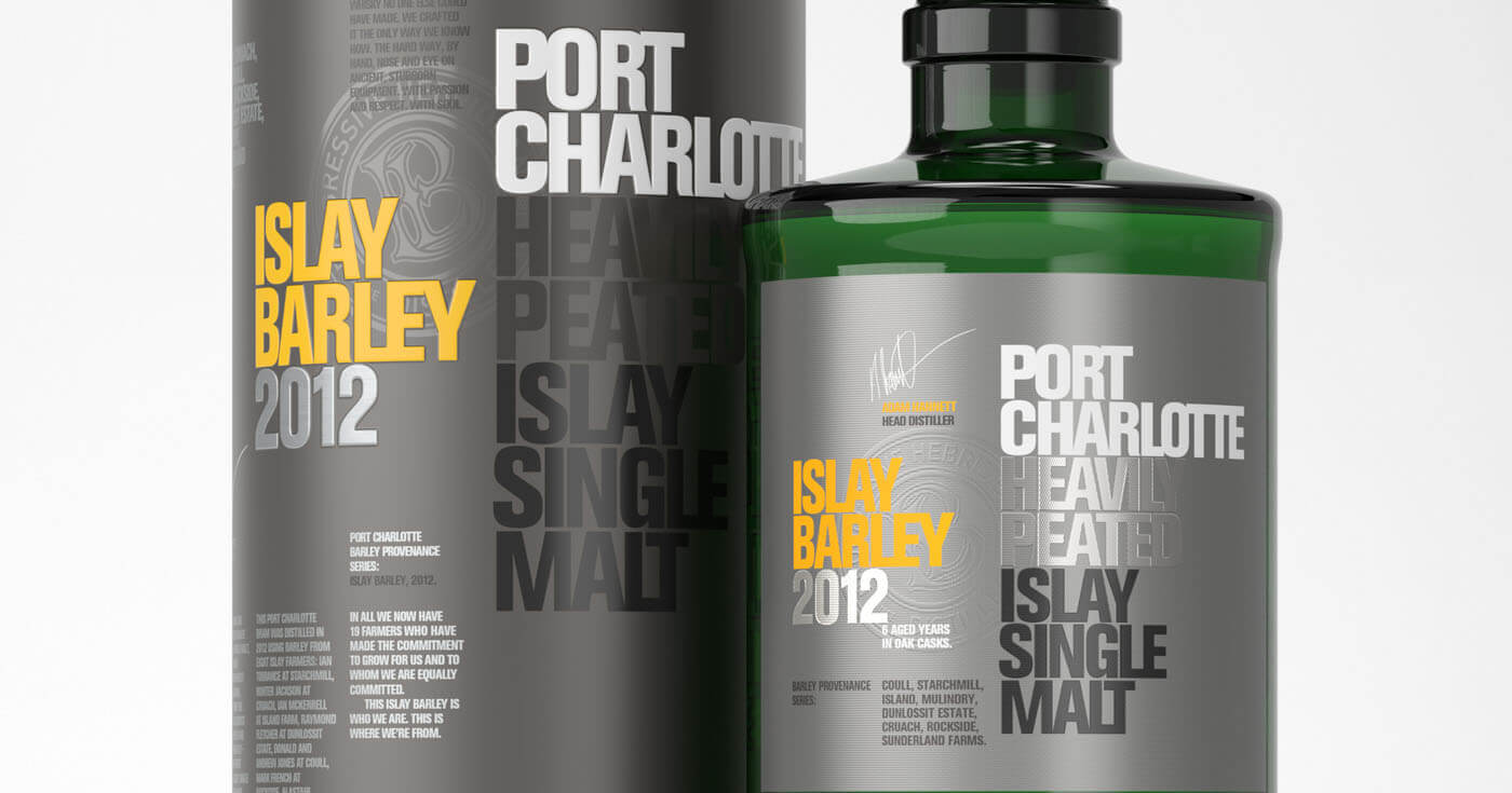 Stark getorft: Bruichladdich launcht Port Charlotte Islay Barley 2012