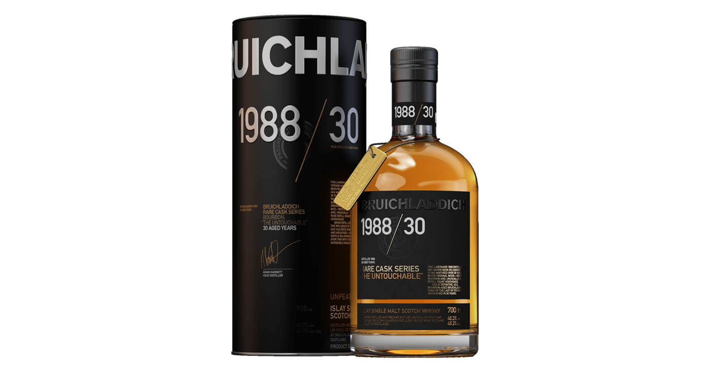 News: Bruichladdich gibt Rare Cask 1988 / 30 Jahre frei