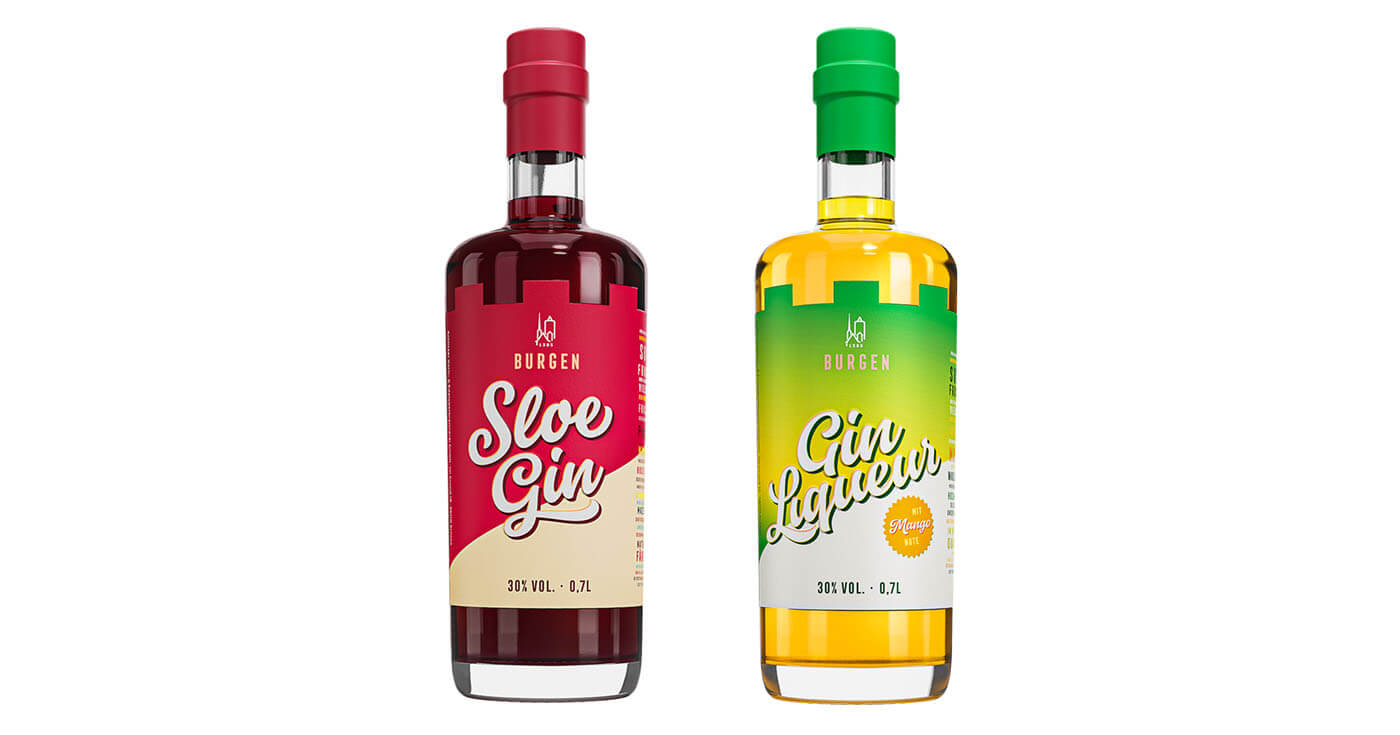 Schlehe und Mango: Schlitzer Destillerie launcht zwei Burgen Gin Liqueurs