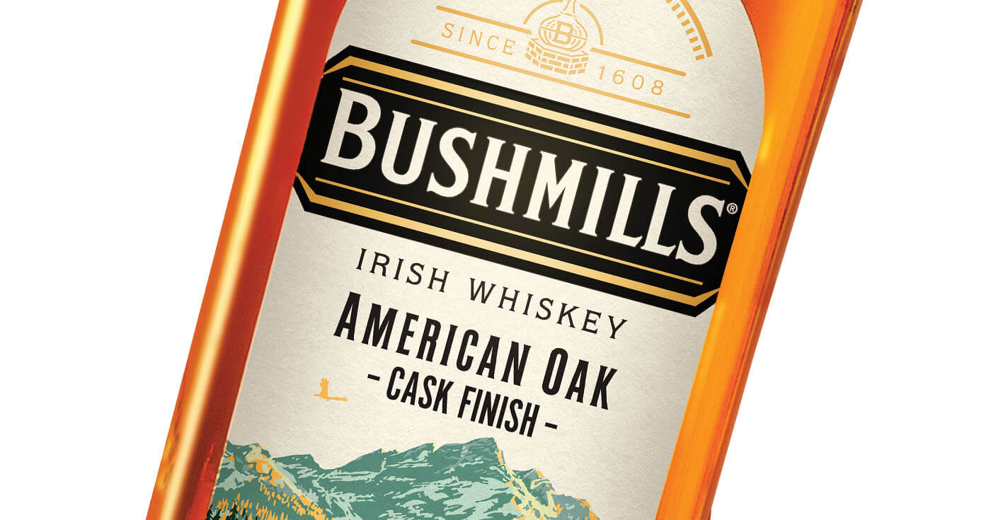 Line-Extension: Old Bushmills Distillery mit Bushmills American Oak Cask Finish