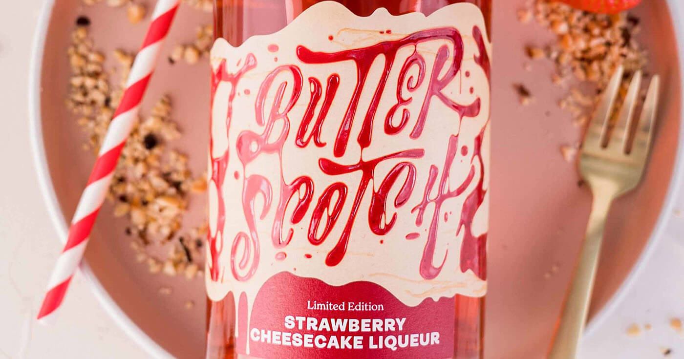 Sommerlich: Butterscotch Strawberry Cheesecake Liqueur gelauncht