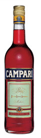 Altes Flaschendesign des Campari Bitter