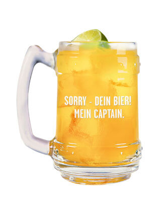 Captain Morgan mit Krug im On-Pack