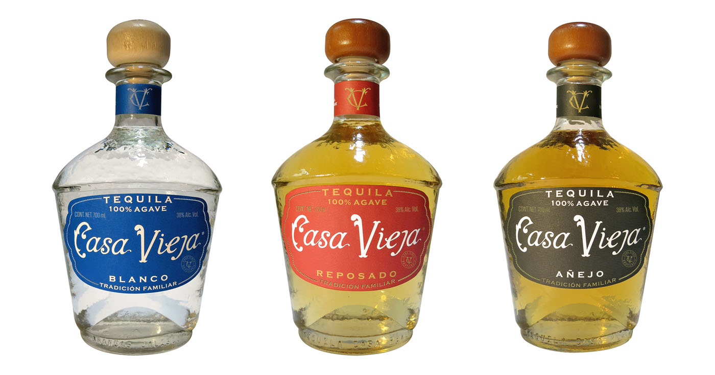 Neue, kräftige Farben: Casa Vieja Tequila wartet mit neuem Look auf