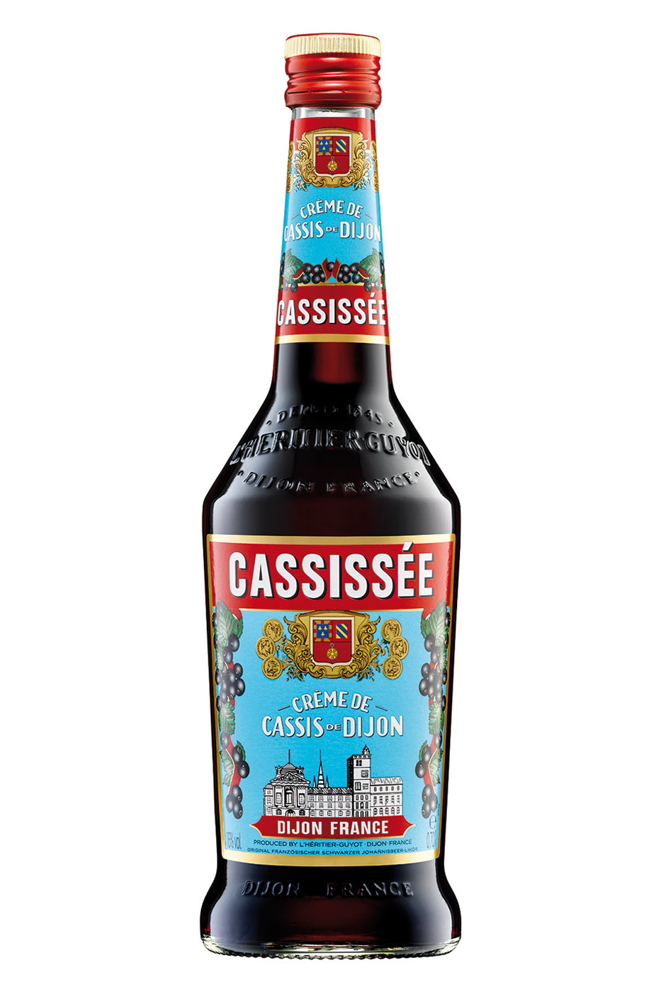 News: Cassissée Crème de Cassis de Dijon mit neuem Flaschendesign ...