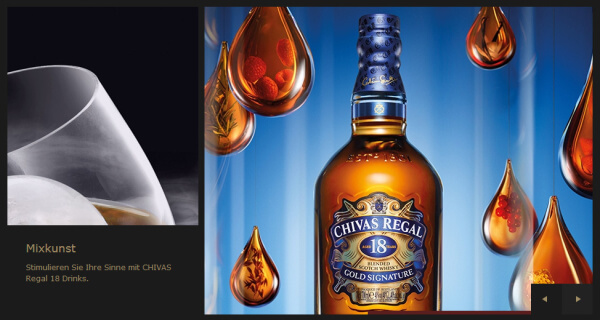 Cocktails mit Chivas Regal 18 Jahre