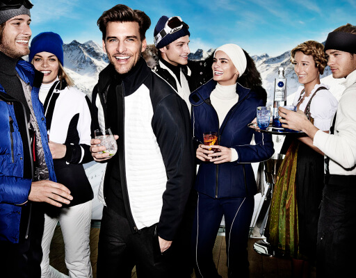 Mario Testino shootet für Ciroc's 'On Arrival' in Sölden