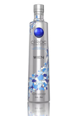 Cîroc Vodka Limited Editions für Winter-Hotspots Wien und Kitzbühel