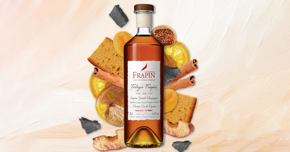 Trésors du Château: Cognac Frapin stellt Trilogie Frapin N°1 vor Trésors du Château: Cognac Frapin stellt Trilogie Frapin N°1 vor
