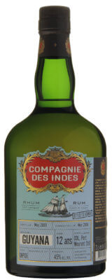 Compagnie des Indes Guyana 12 Jahre Diamond Distillers Port Mourant Still