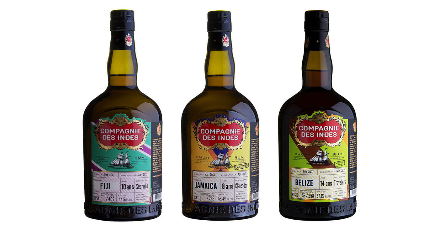 Single Cask Rums: Compagnie des Indes mit drei Neuen aus Fiji, Jamaica und Belize