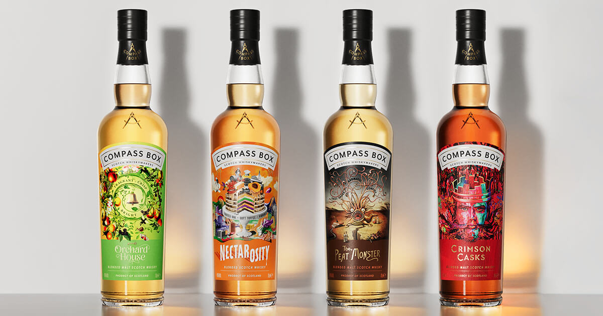 Vier Blends: Compass Box stellt neue Core Range auf