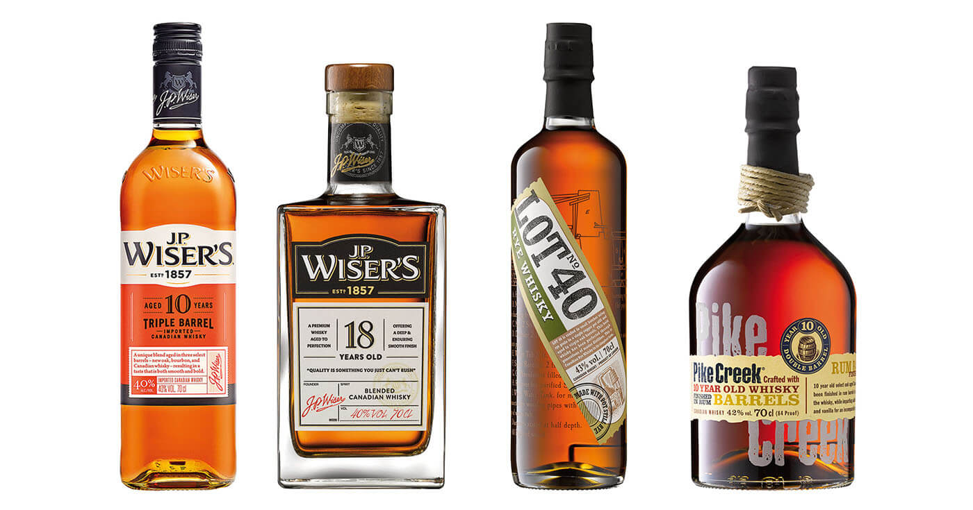 Borco importiert: Canadian Whiskys by Corby Brands ab sofort in Deutschland
