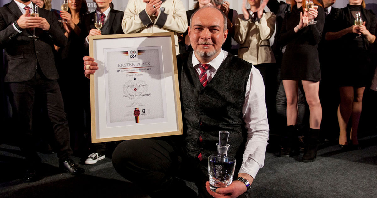 News: Torsten Spuhn gewinnt Deutsche Cocktail-Meisterschaft 2018