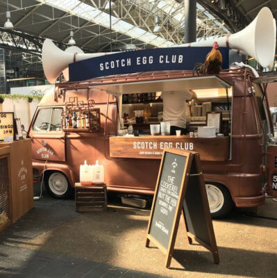 Dewar´s Scotch Egg Club trifft auf Street Food Festivals