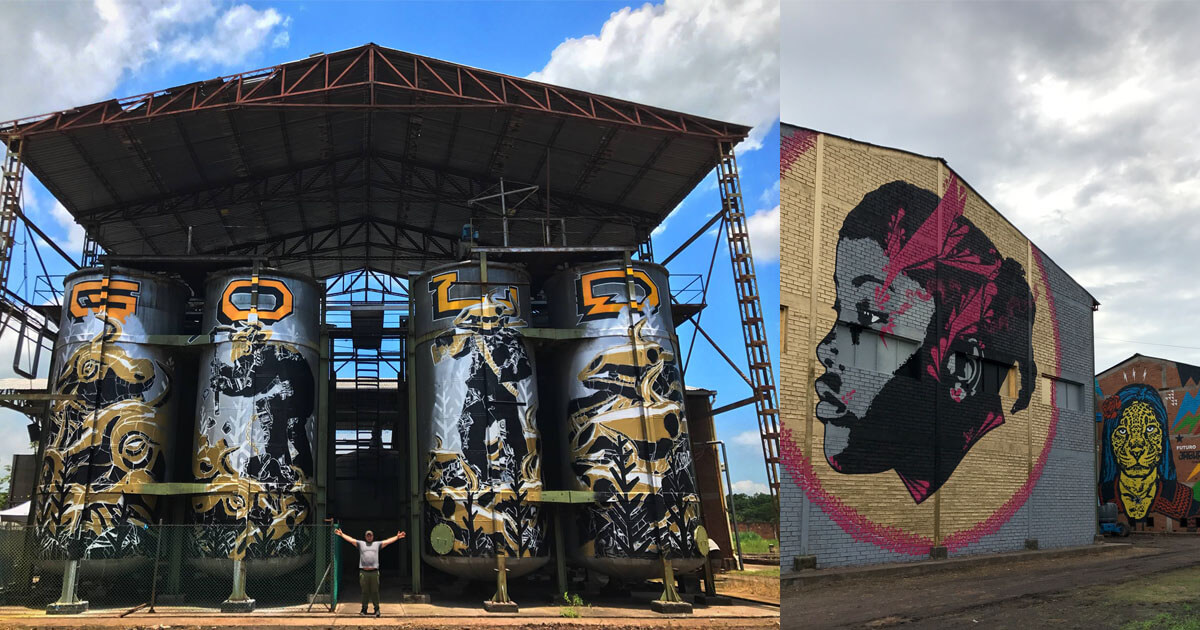 Street Art: „Dictador Art Masters“ verwandeln alte Brennerei in Kunstmuseum