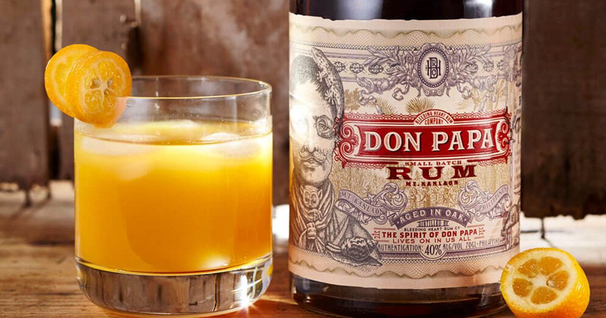 „Don Papa Pure Mandarin“: Sommerdrink mit Don Papa Rum