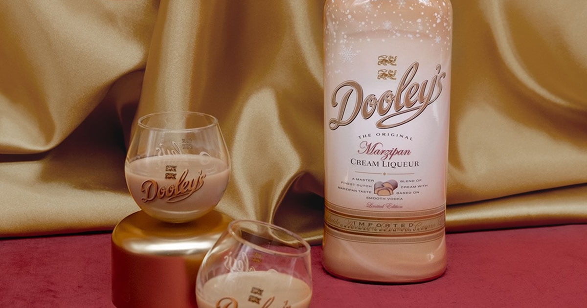 Für Wintersaison: Dooley\'s mit neuem Marzipan Cream Liqueur –