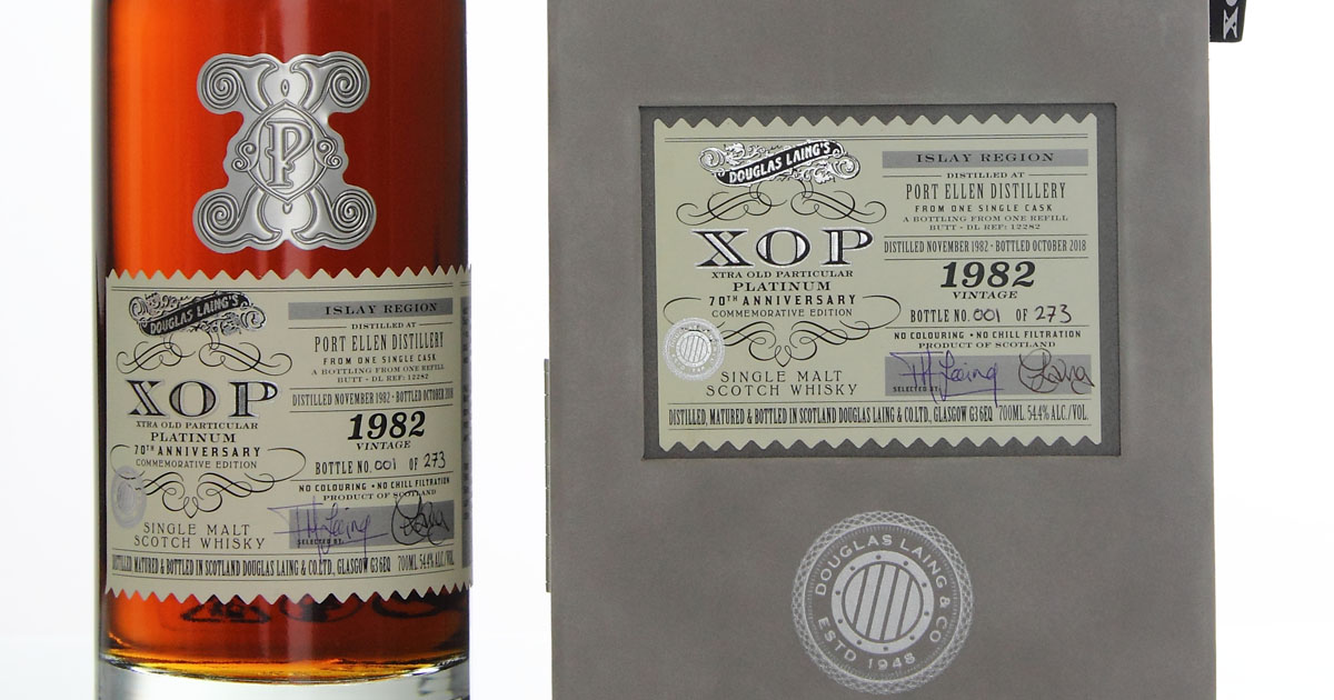 News: Douglas Laing launcht XOP Platinum Port Ellen 1982 35 Jahre