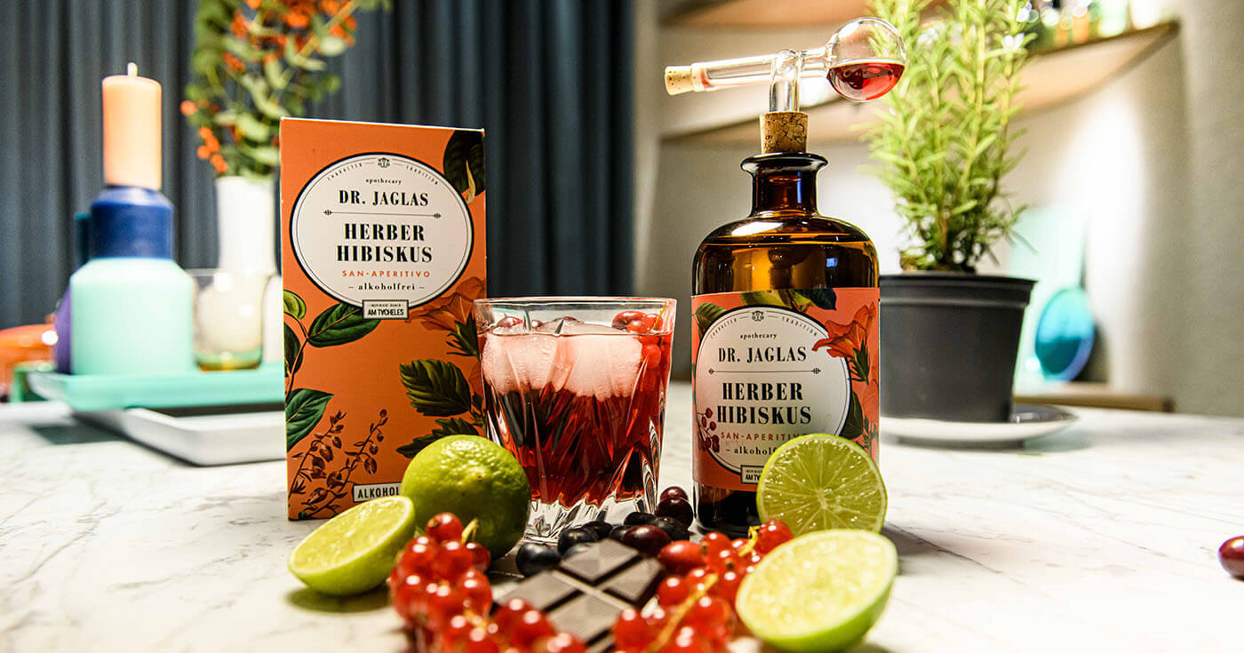 Alkoholfreier Aperitif: Dr. Jaglas lanciert Herber Hibiskus – San Aperitivo