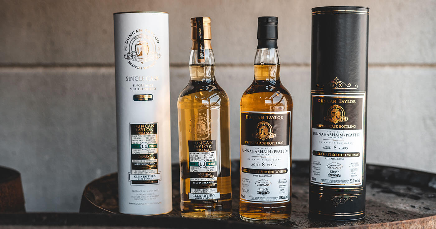 Einmal exklusiv: Duncan Taylor bringt zwei neue Single Cask Bottlings