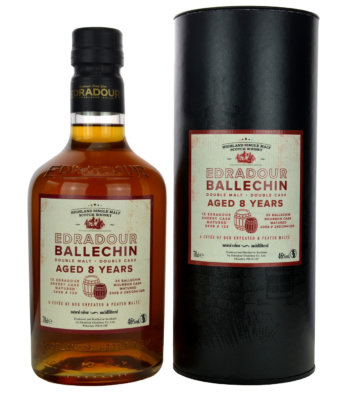 Edradour Ballechin Cuvée 8 Jahre aus 2008 gelauncht