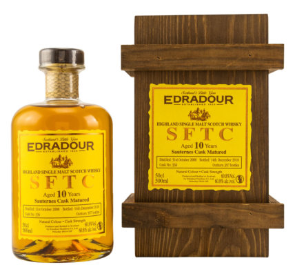 Edradour SFTC 2008/2018 Sauternes Cask Matured