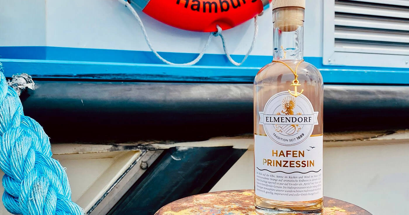 Fruchtiger Aperitif: Brennerei Elmendorf veröffentlicht Hafenprinzessin