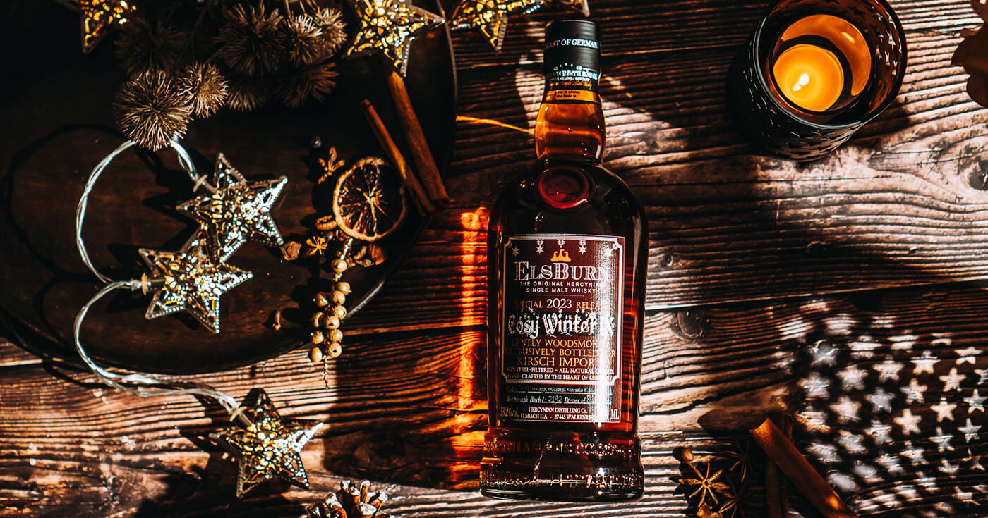 „Dram zu Wham“: Hercynian Distilling mit ElsBurn Cosy Winter IX für Kirsch Import