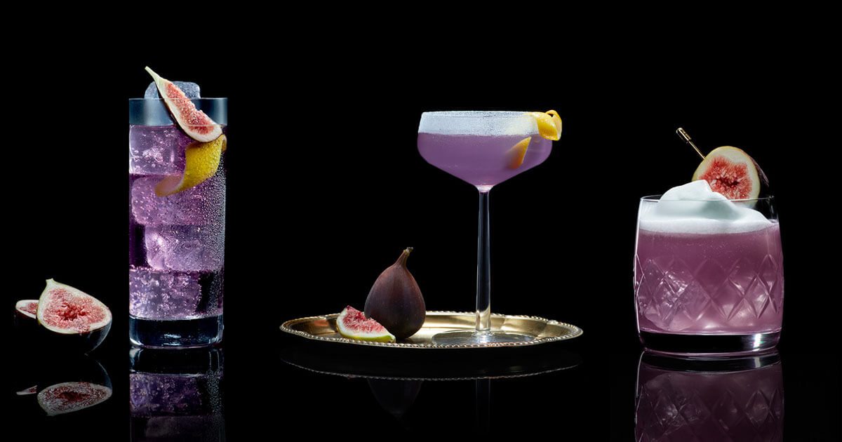 Cocktails Fünf Drinks mit Esprit de Figues Fig Liqueur