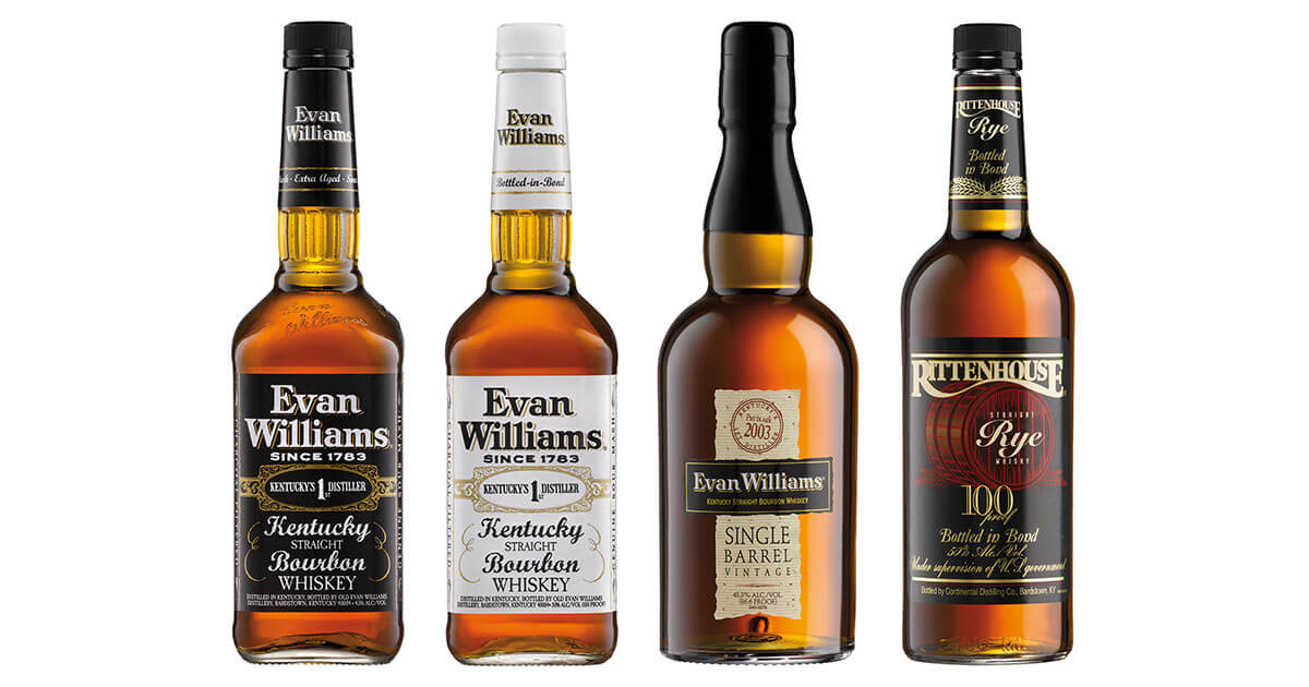 Deutschlandstart: Neueinführung von Evan Williams und Rittenhouse Rye