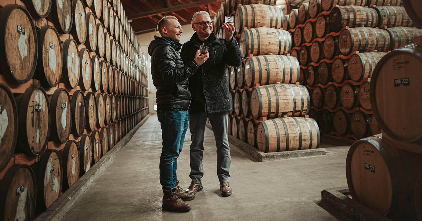 „Theo“ und „Wilhelm“: Bimmerle enthüllt Evermann Black Forest Whiskys