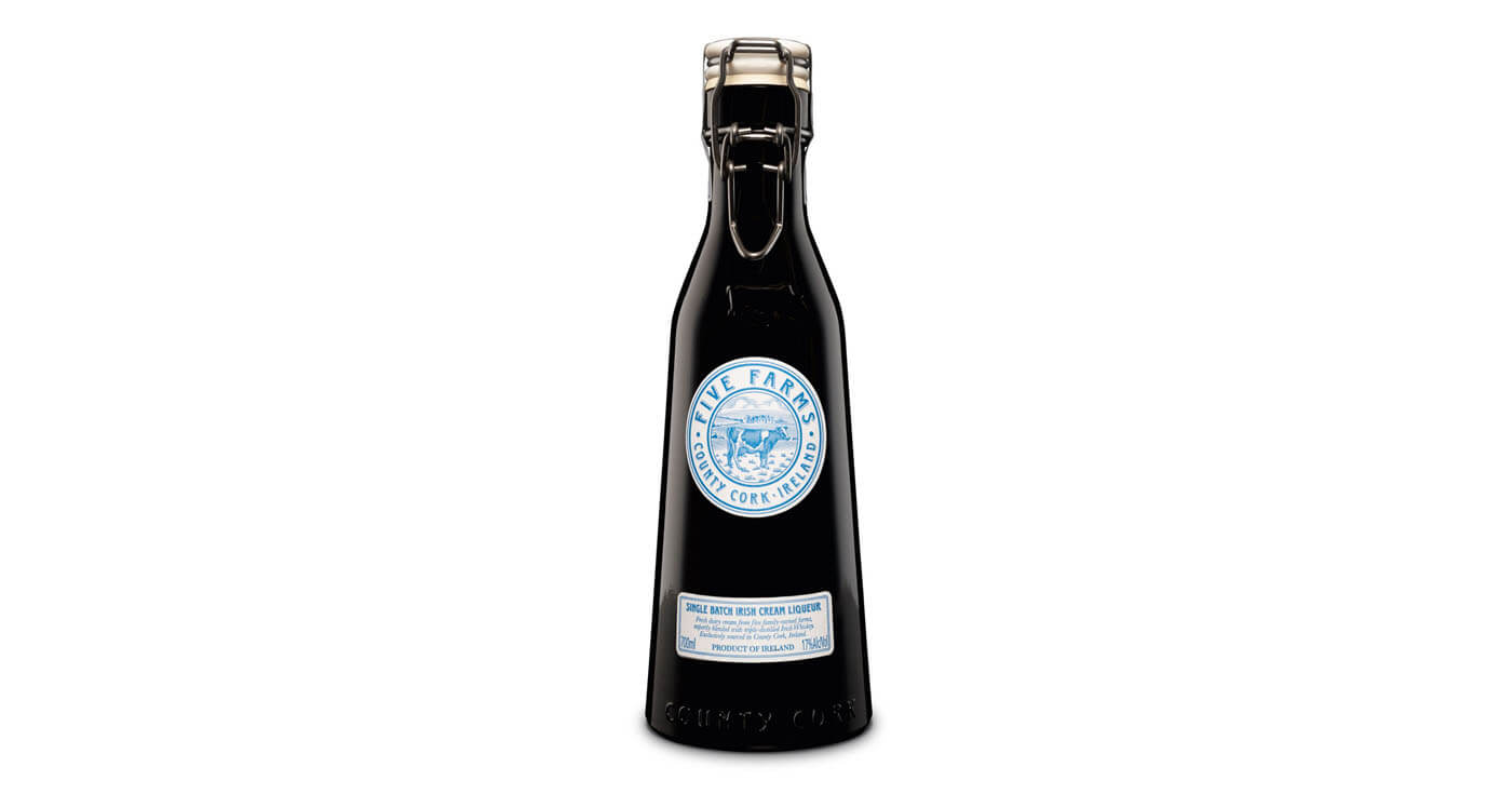 Aus Cork: Markteinführung des Five Farms Irish Cream Liqueurs