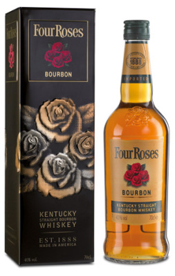 Four Roses Yellow Label zur Winterpromotion in Tin-Box erhältlich